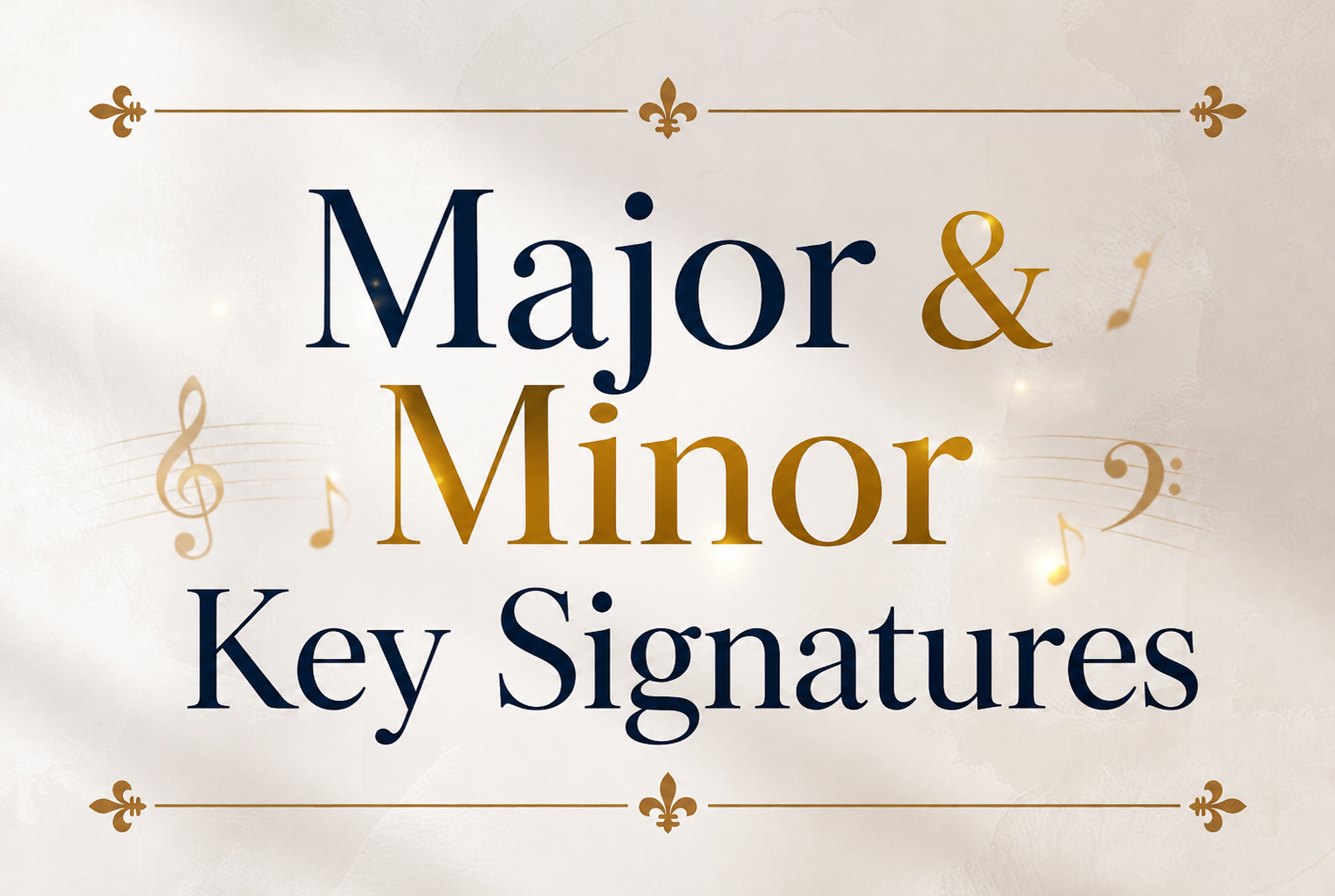 Major & Minor Key Signatures